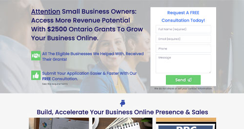 growdigital Canadian grant